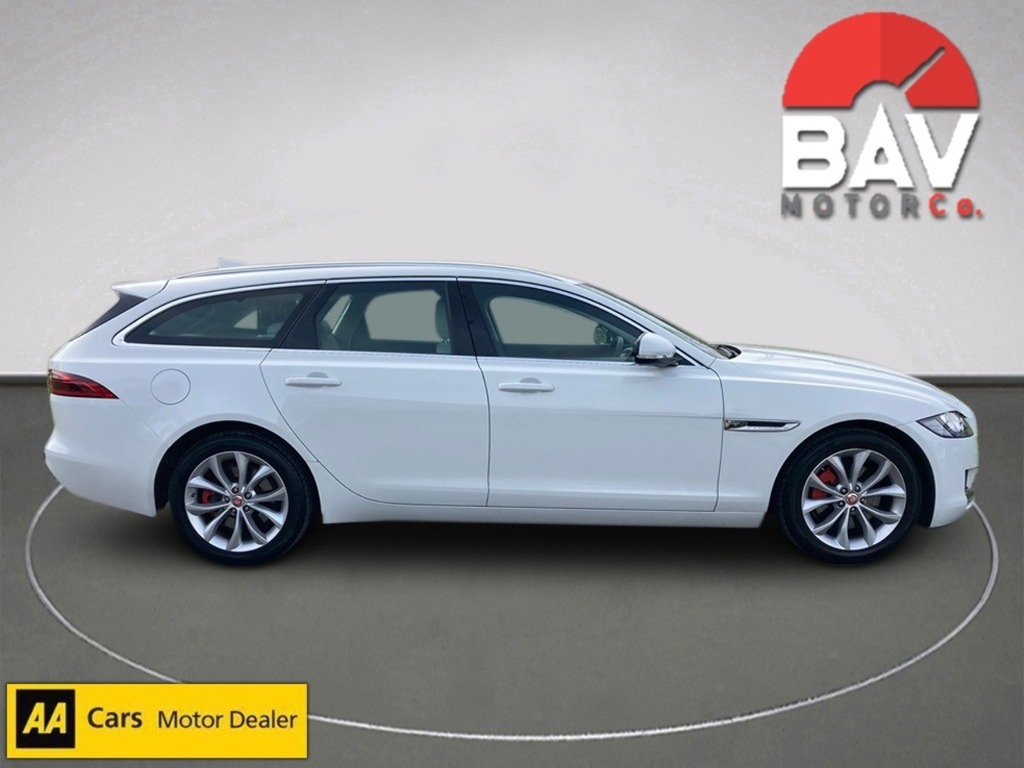 Jaguar XF I Portfolio White #2