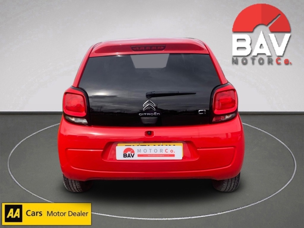 Citroen C1 Vti Shine Red #4