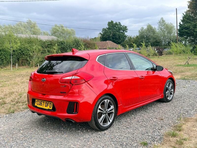 Kia Ceed 1.0 T-gdi Gt-line Euro 6 Ss Red #6