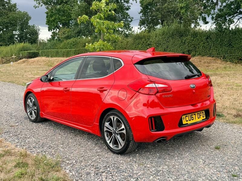 Kia Ceed 1.0 T-gdi Gt-line Euro 6 Ss Red #4