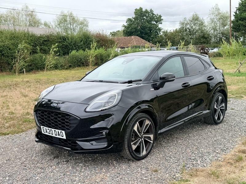 Ford Puma 1.0T Ecoboost Mhev St-line X Euro 6 Ss Black #3