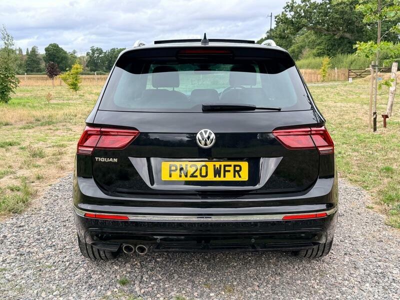 Volkswagen Tiguan 2.0 Tdi R-line Tech Dsg Euro 6 Ss Black #6