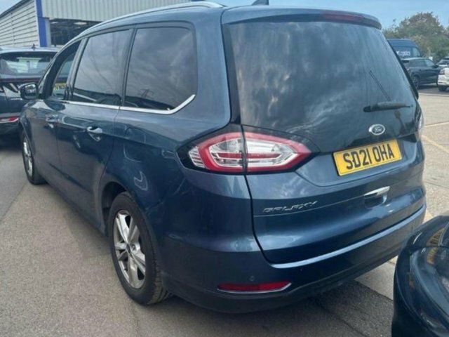 Ford Galaxy Ecoblue Titanium Mpv Blue #3