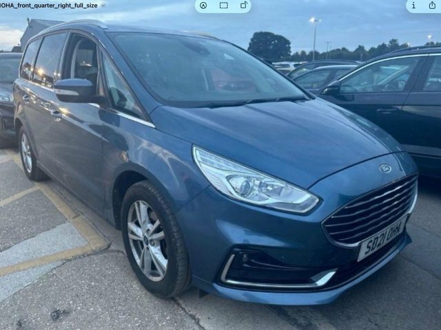 Ford Galaxy Ecoblue Titanium Mpv Blue