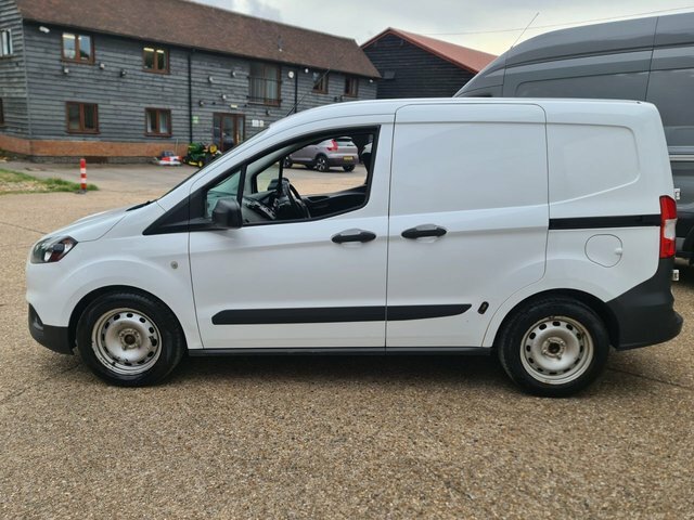 Ford Transit Courier Ecoboost Leader Panel Van White #2
