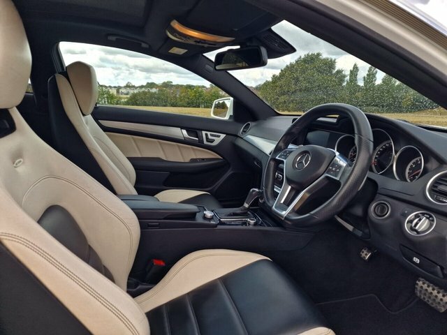 Mercedes-Benz C Class C63 V8 Amg Edition YX64VYE White #6
