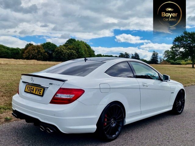 Mercedes-Benz C Class C63 V8 Amg Edition YX64VYE White #4