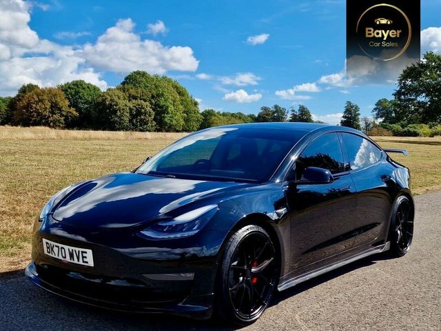 Tesla Model 3 Motor Performance Saloon Black