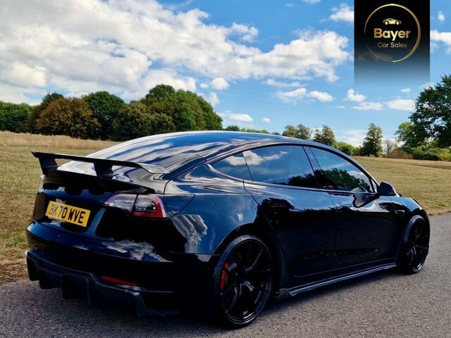 Tesla Model 3 Motor Performance Saloon Black #4