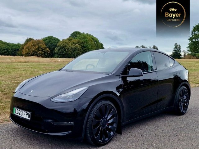 Tesla Model Y Motor Performance Suv Black
