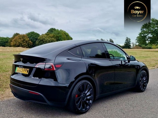 Tesla Model Y Motor Performance Suv Black #4