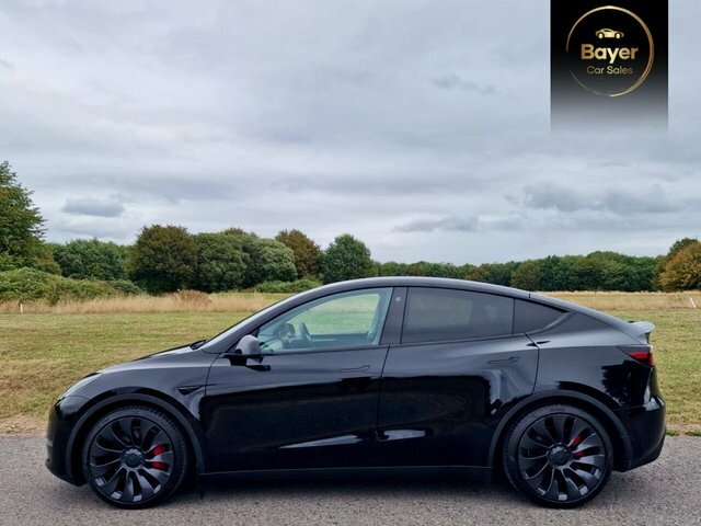Tesla Model Y Motor Performance Suv Black #3