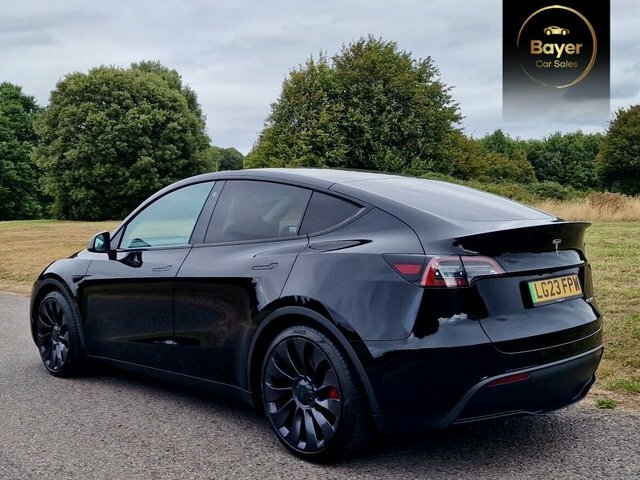 Tesla Model Y Motor Performance Suv Black #5