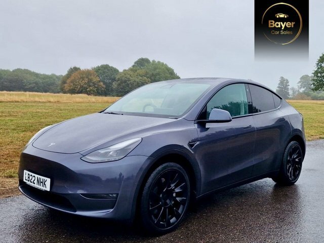 Tesla Model Y Motor Long Range Suv Grey