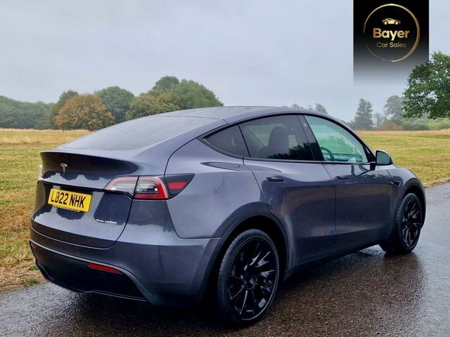 Tesla Model Y Motor Long Range Suv Grey #4