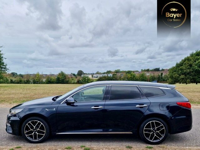 Kia Optima Crdi 3 Sportswagon Blue #3