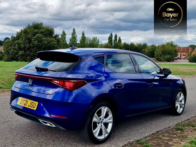 Seat Leon Ehybrid 12.8Kwh Fr Hatchback Blue #4