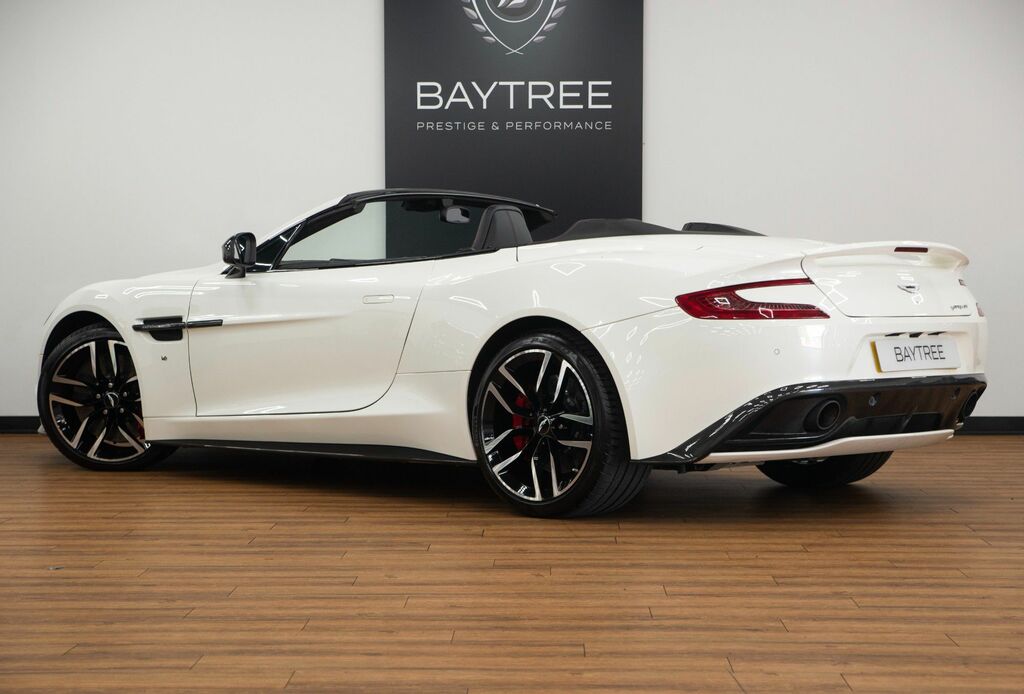Aston Martin Vanquish 6.0 V12 Volante T-troniii White #2