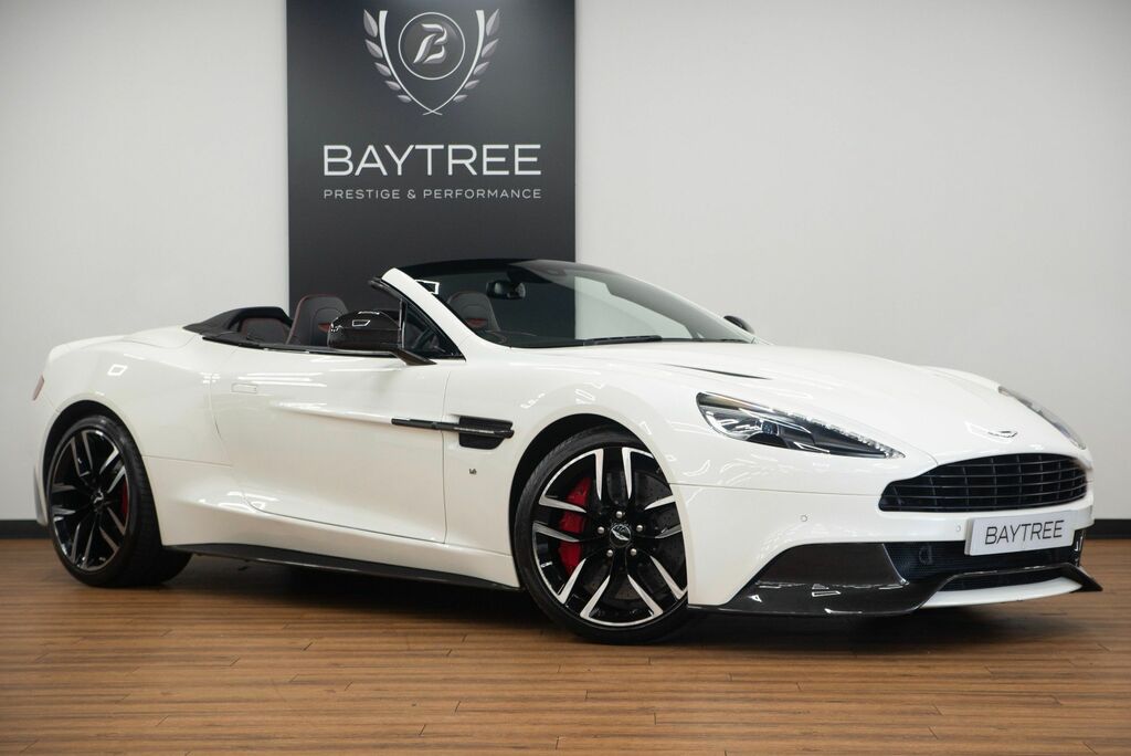 Aston Martin Vanquish 6.0 V12 Volante T-troniii White