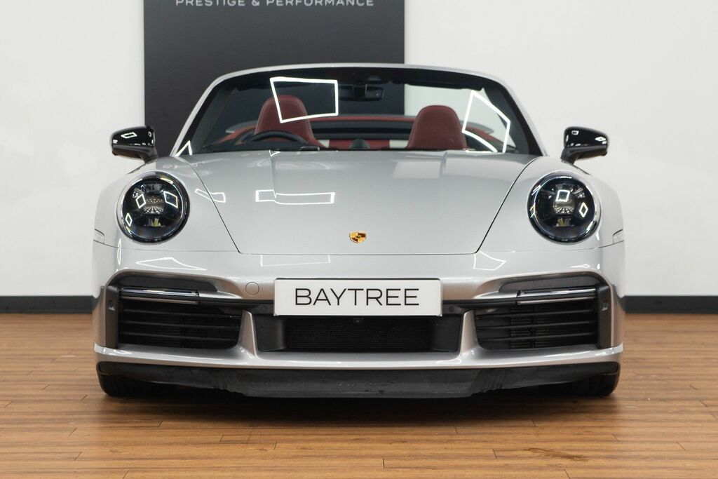 Porsche 911 3.7T 992 Turbo S Convertible Silver #6