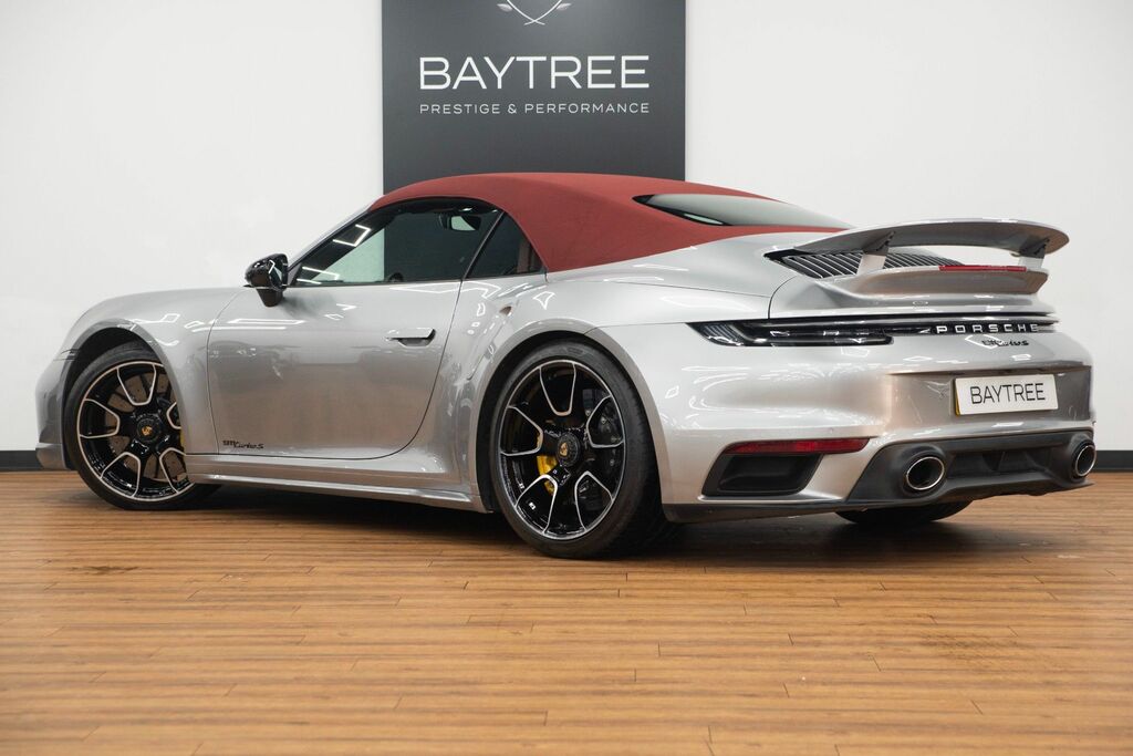 Porsche 911 3.7T 992 Turbo S Convertible Silver #2