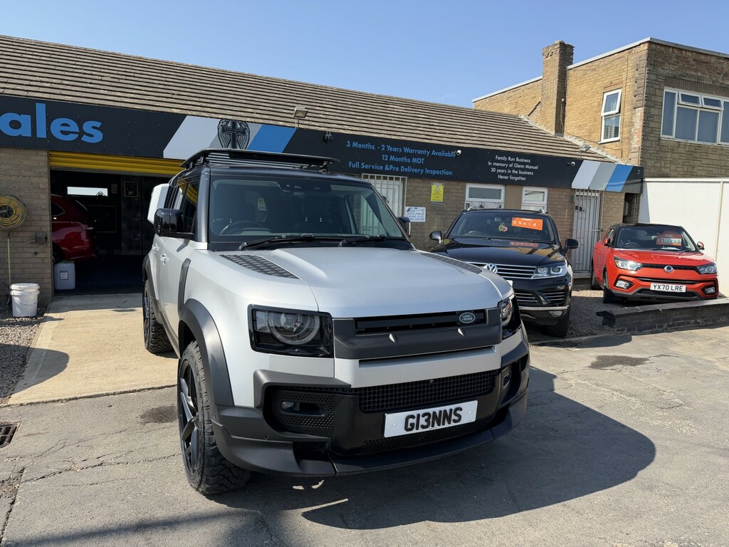 Land Rover Defender 110 Suv 2.0 P300 Hse 2021 Silver #2