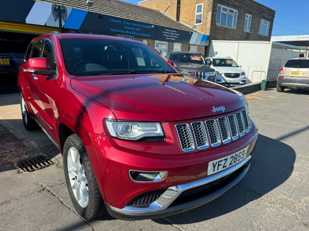 Jeep Grand Cherokee Suv 3.0 Grand Cherokee 3.0L V6 Crd Summit 2015 Red