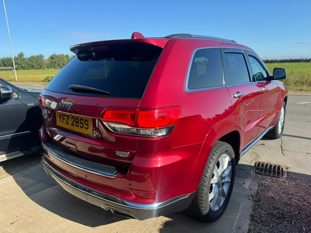 Jeep Grand Cherokee Suv 3.0 Grand Cherokee 3.0L V6 Crd Summit 2015 Red #3