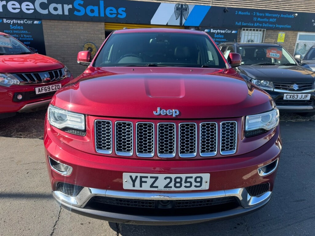 Jeep Grand Cherokee Suv 3.0 Grand Cherokee 3.0L V6 Crd Summit 2015 Red #4