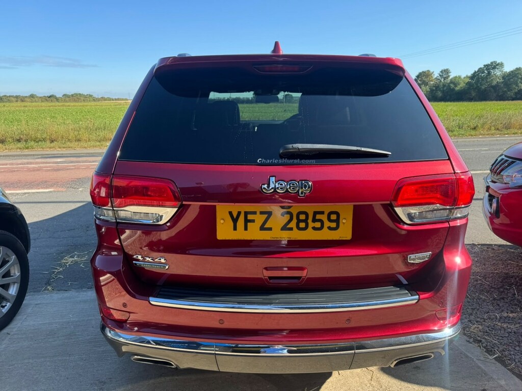 Jeep Grand Cherokee Suv 3.0 Grand Cherokee 3.0L V6 Crd Summit 2015 Red #2