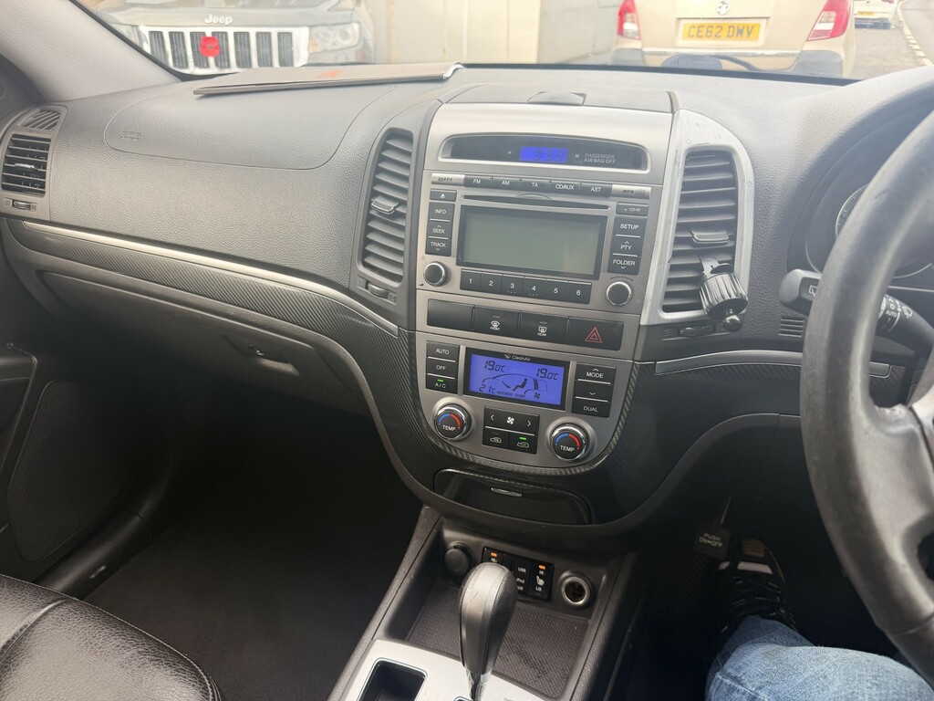 Hyundai Santa Fe Style Crdi White #7