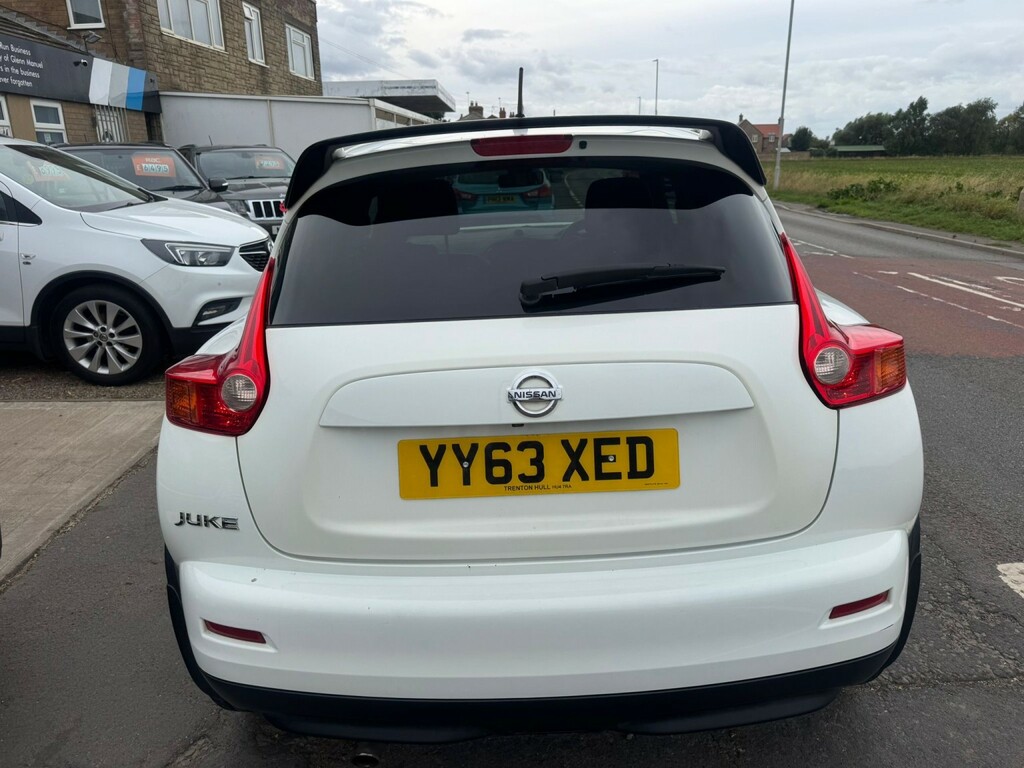 Nissan Juke 1.6 Tekna White #4