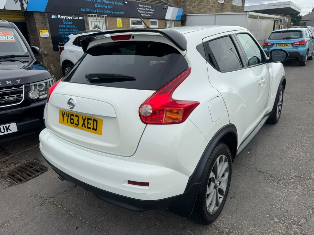 Nissan Juke 1.6 Tekna White #2