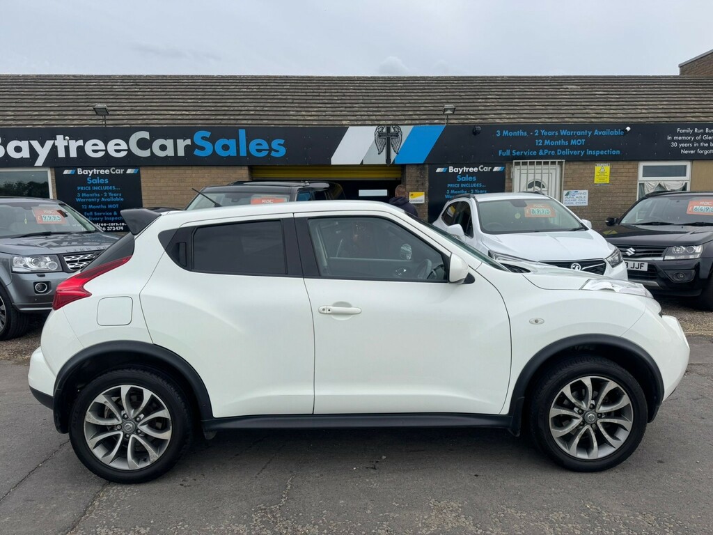 Nissan Juke 1.6 Tekna White #3
