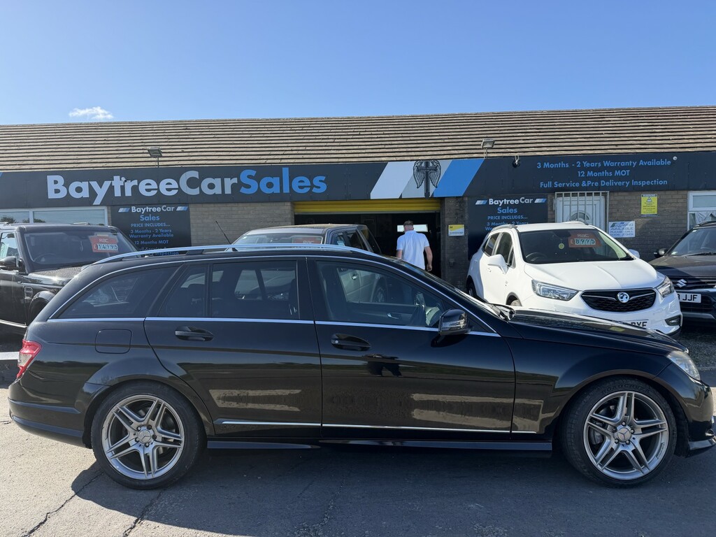 Mercedes-Benz C Class 2.1 C220 Cdi Sport Black #5