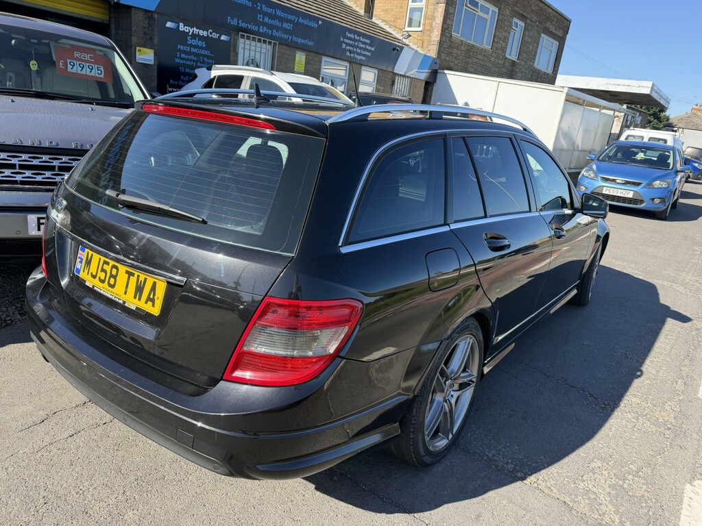 Mercedes-Benz C Class 2.1 C220 Cdi Sport Black #6