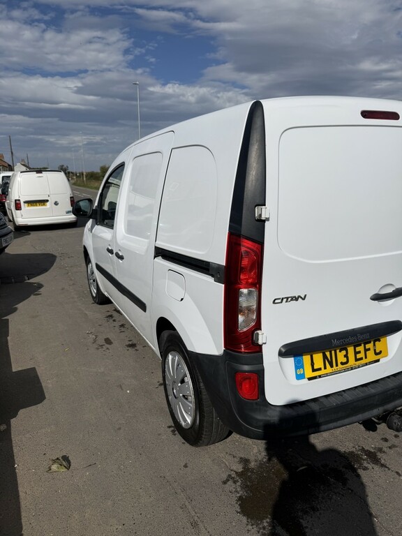 Mercedes-Benz CITAN 1.5 109 Cdi Blueefficiency White #6