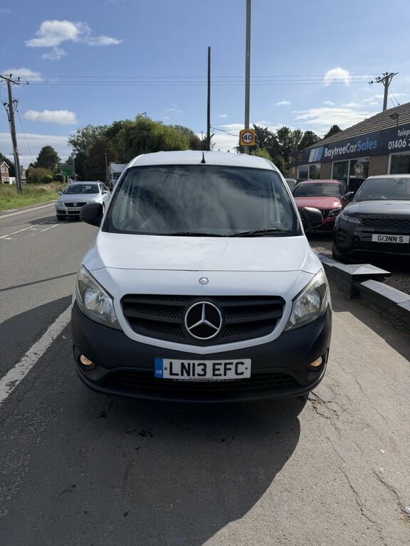 Mercedes-Benz CITAN 1.5 109 Cdi Blueefficiency White #2