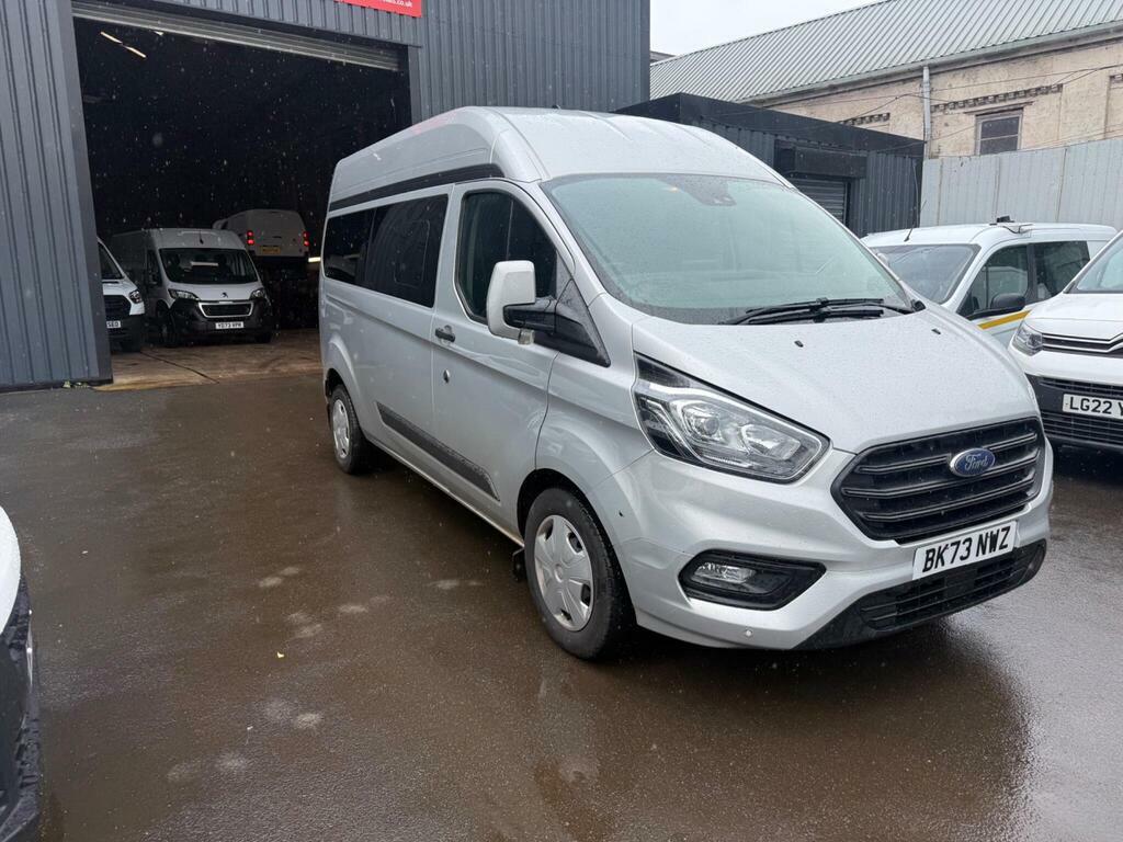 Ford Transit Custom 2.0 320 Ecoblue Trend Kombi L2 H2 Euro 6 S S Silver #2