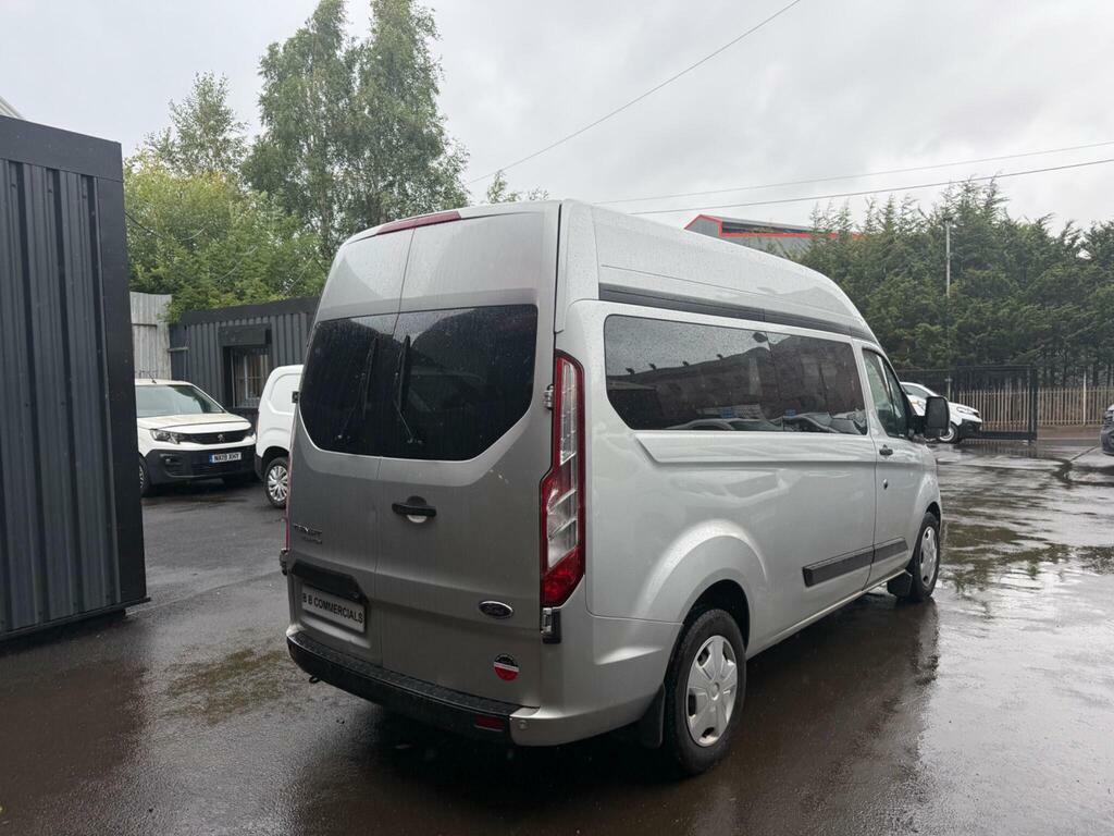 Ford Transit Custom 2.0 320 Ecoblue Trend Kombi L2 H2 Euro 6 S S Silver #4