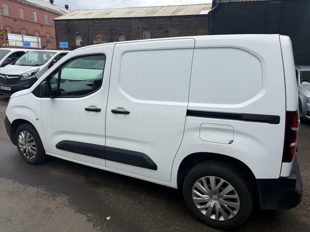 Peugeot Partner 1.5 Bluehdi 1000 Professional Standard Panel Van S White #6