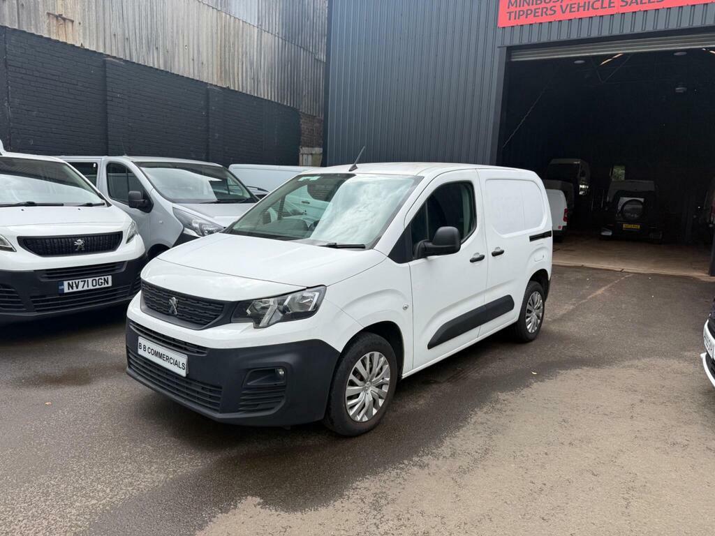Peugeot Partner 1.5 Bluehdi 1000 Professional Standard Panel Van S White