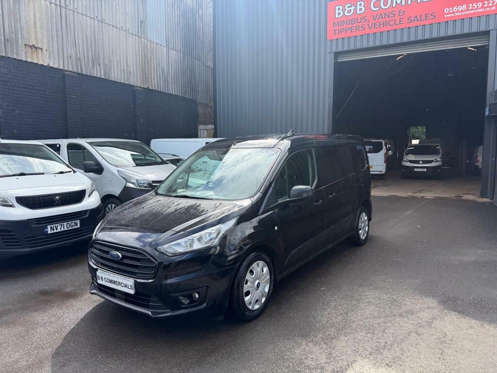 Ford Transit Connect 1.5 240 Ecoblue Trend Crew Van L2 Euro 6 S S Black