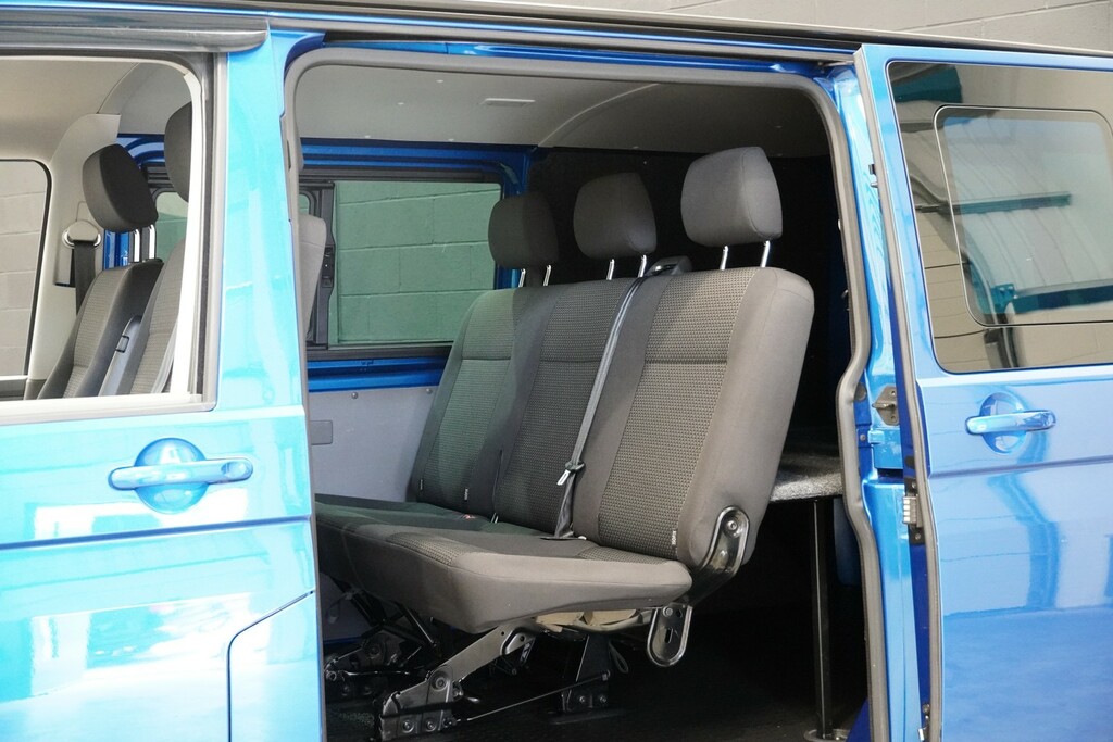 Volkswagen Transporter 2.0 Tdi T30 Highline Blue #4
