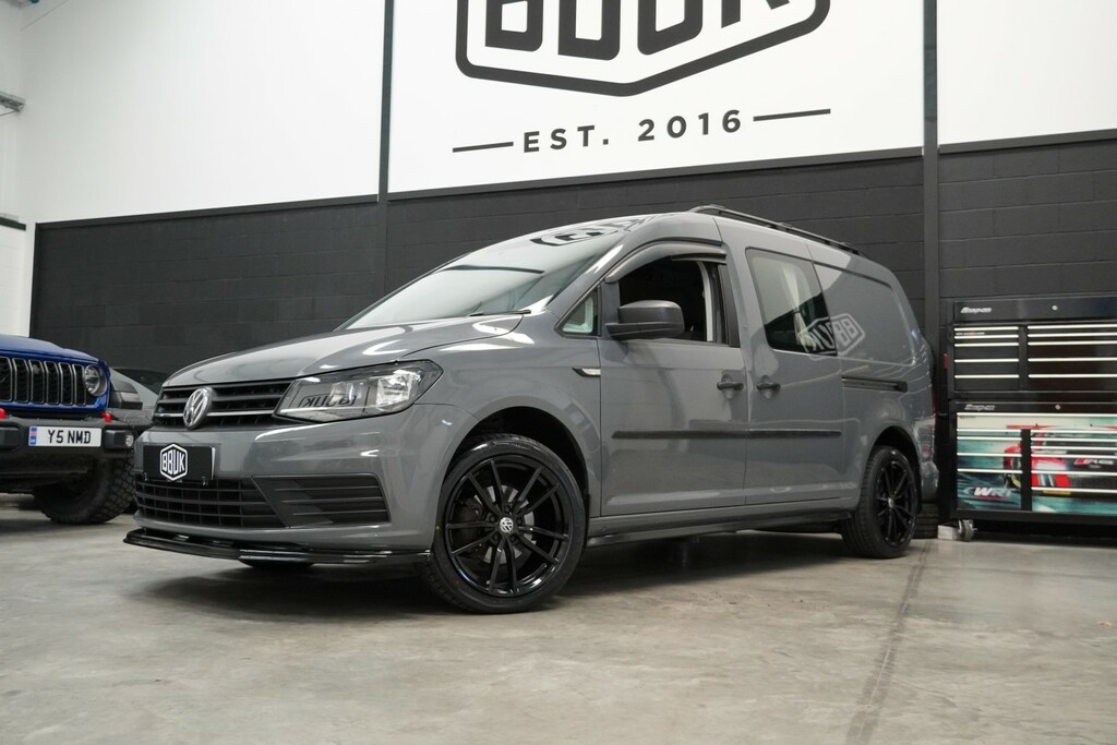 Volkswagen Caddy Maxi Combi Van 2.0 Tdi Maxi Dsg Fwd Window 2017 Silver #8