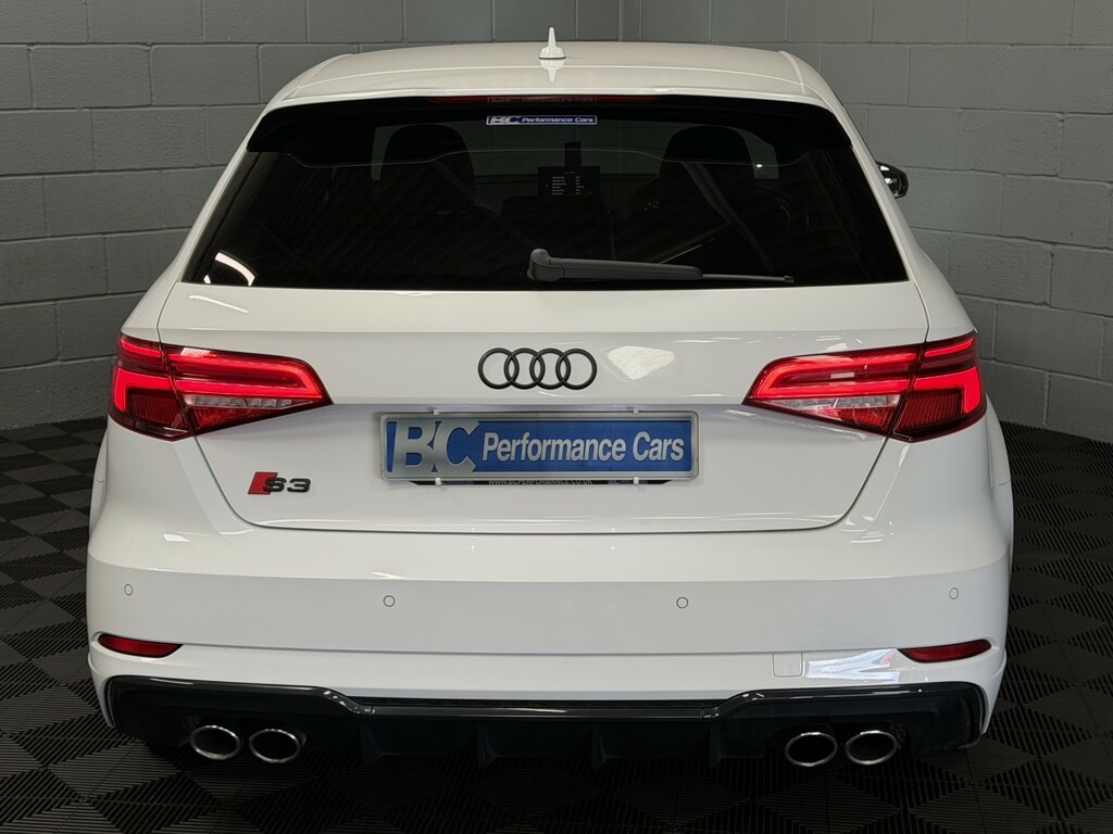 Audi S3 2.0 Tfsi Black Edition White #5