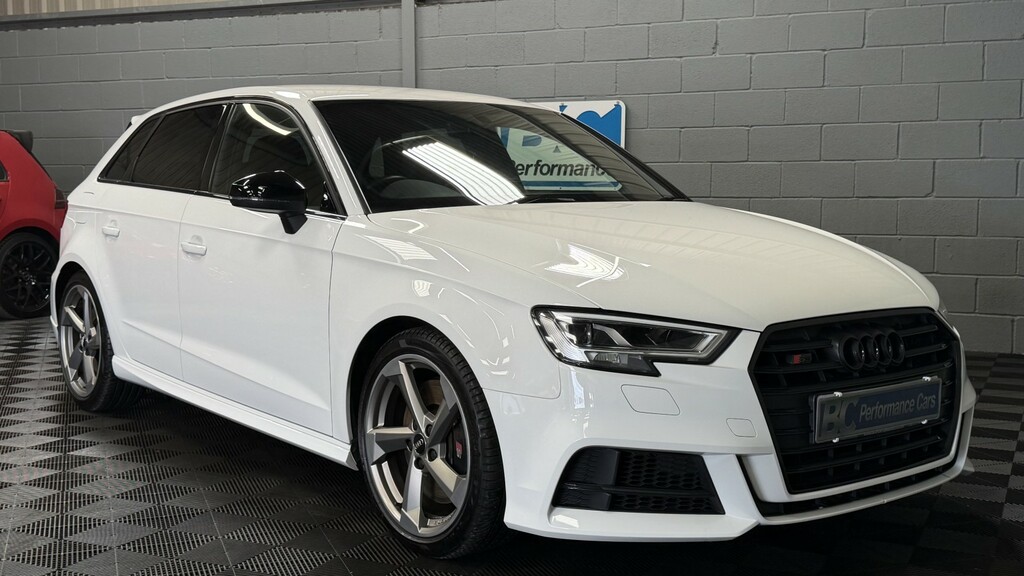 Audi S3 2.0 Tfsi Black Edition White #2