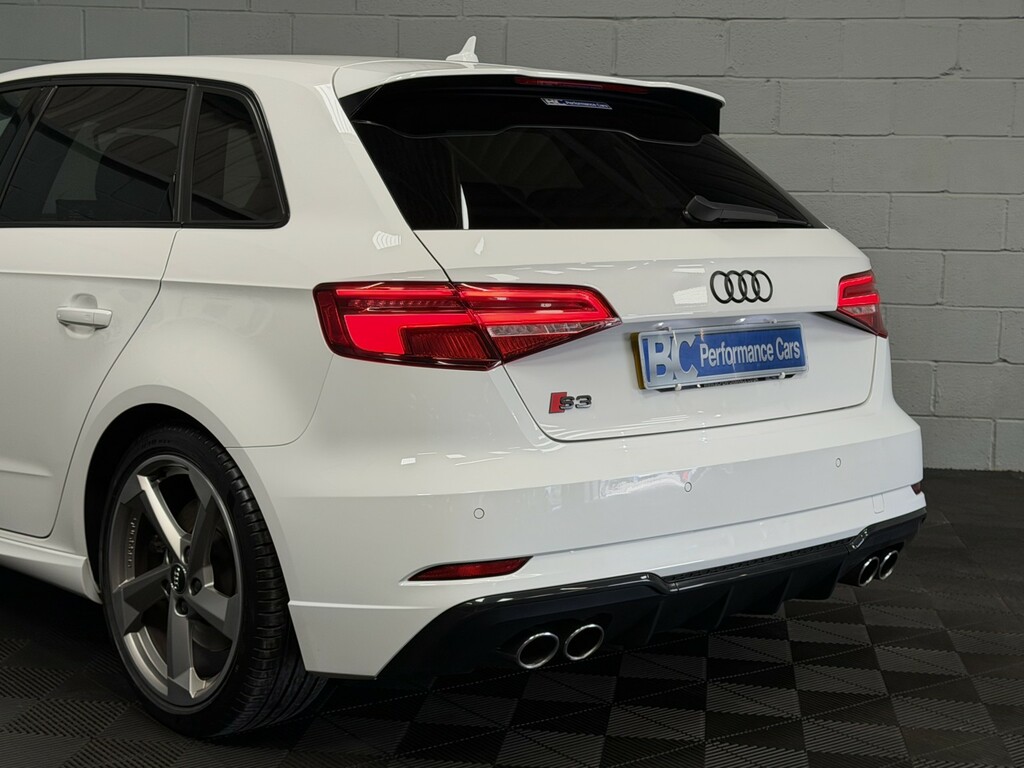 Audi S3 2.0 Tfsi Black Edition White #6