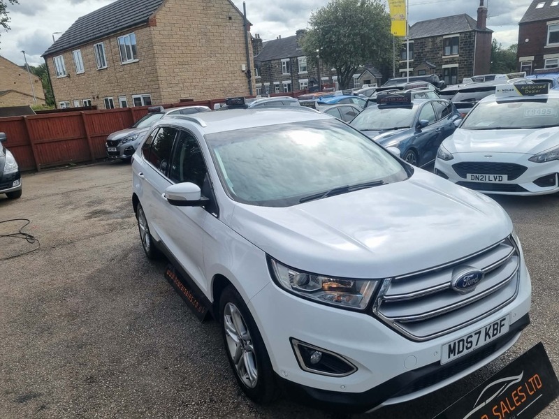 Ford Edge Titanium Tdci White #3
