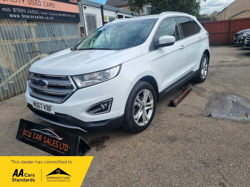 Ford Edge Titanium Tdci White